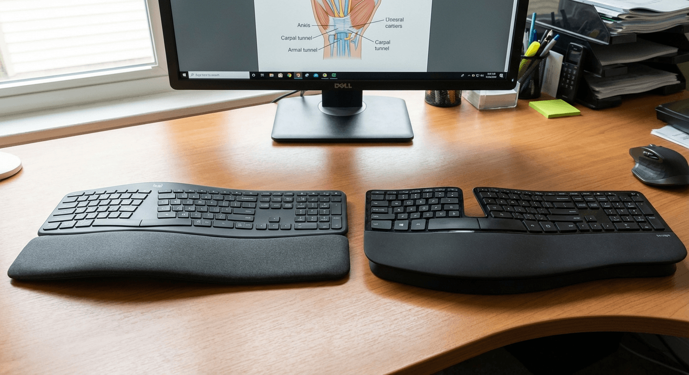 Best Ergonomic Keyboards for Carpal Tunnel (2026)